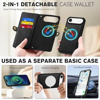 TUCCH Funda iPhone Air 6,5'' 5G Billetera RFID
