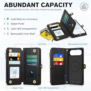 TUCCH Funda iPhone Air 6,5'' 5G Billetera RFID