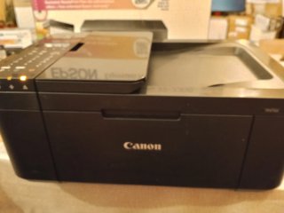 Impresora Multifunción Canon Negra averiada.