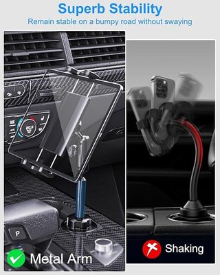 Kolasels Soporte Tableta Coche Portavasos