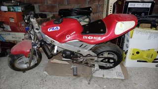 Pocket Bike FILA Roja
