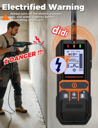 POROMETISTO DSF06 Detector 2en1 Paredes y Humedad