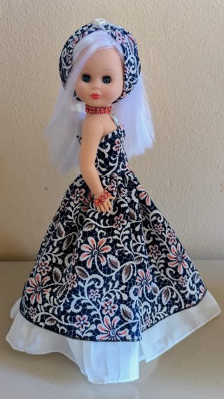 Nancy Clásica Réplica Vestido Floral