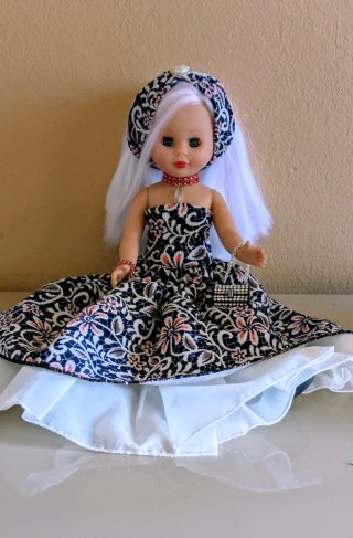 Nancy Clásica Réplica Vestido Floral