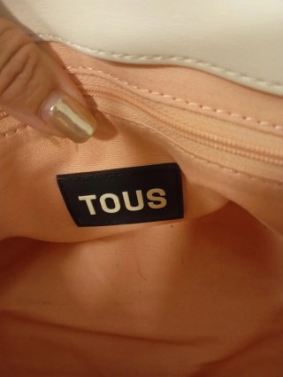 Bolso Tous Bandolera,y hombro color Crudo