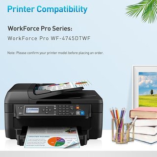 Clywenss Cartuchos Tinta Negro Epson 407XL