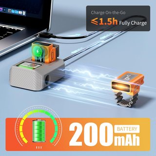 NETUM XR700 Escáner 2D BT 5.3 NFC IP68 Pantalla