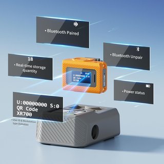 NETUM XR700 Escáner 2D BT 5.3 NFC IP68 Pantalla