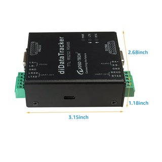 DSD TECH Sniffer RS232 RS485 TTL Aislado USB‑C