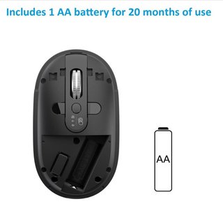 INFINMIND D970 Ratón inalámbrico 2.4G 2xBluetooth