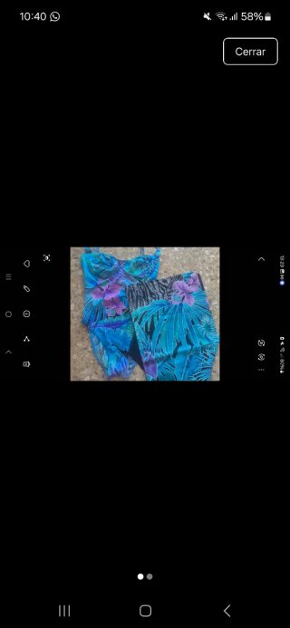 Bañador Livia Talla M Estampado Tropical