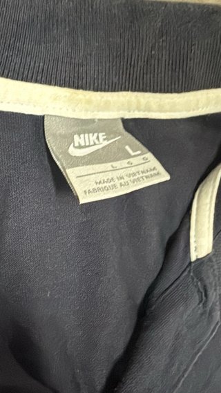 Polo Nike Azul Manga Corta