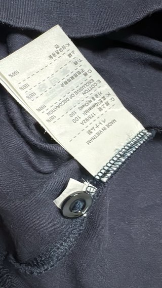 Polo Nike Azul Manga Corta