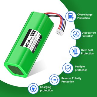 CITYORK Batería 14.4V 6500mAh Ecovacs Deebot