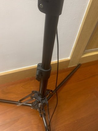 Aro de luz profesional con trípode ajustable -