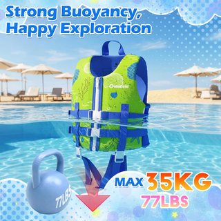 OVNEELE Chaleco Natación Neopreno Talla L 6-9 Años