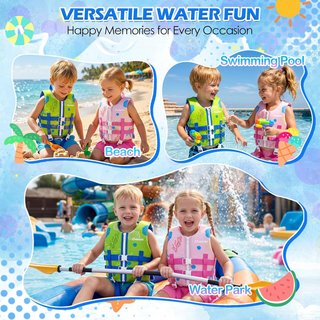 OVNEELE Chaleco Natación Neopreno Talla L 6-9 Años