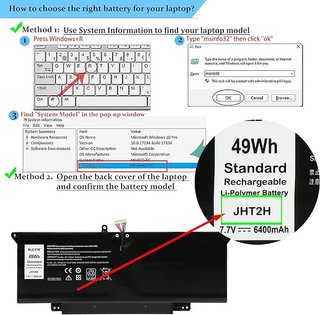 BLESYS JHT2H Bateria DELL Latitude 7310 7410 Serie