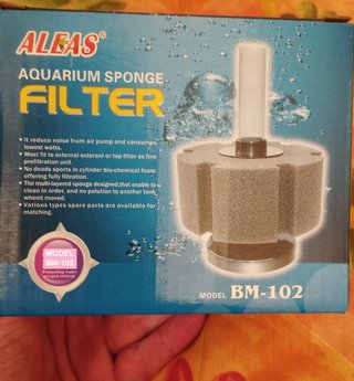 FILTRO SPONGE PER SCALARI GRANDE PER ACQUARI E ALLEVAMENTO DI GIOVANILI
