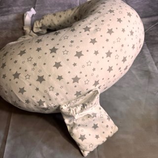 Cuscino allattamento Ruggies stelle grigie