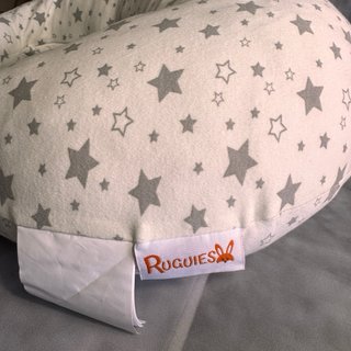 Cuscino allattamento Ruggies stelle grigie