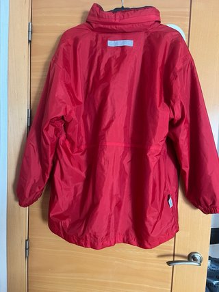 Chaqueta chubasquero unisex con forro polar