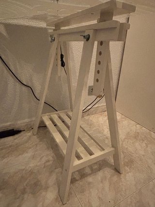 Escritorio de cristal con diseño