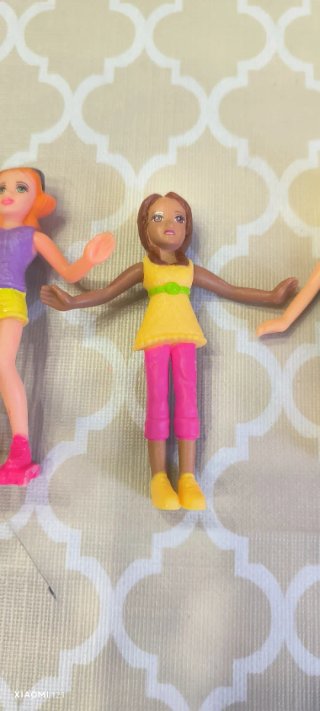 Set 3 Bambole Polly Pocket McDonald's