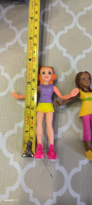 Set 3 Bambole Polly Pocket McDonald's