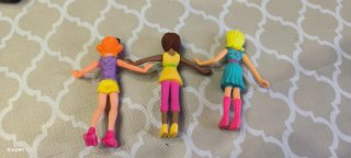 Set 3 Bambole Polly Pocket McDonald's