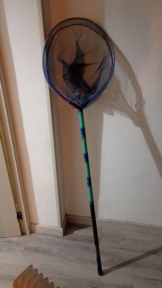 Sacadera de pesca casi nueva