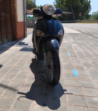 Piaggio Liberty 50 Scooter Negra/Plata