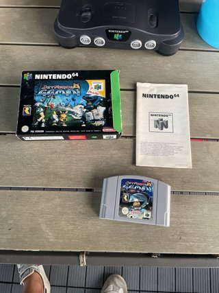 Lote Nintendo 64 Accesorios Gris/Negro