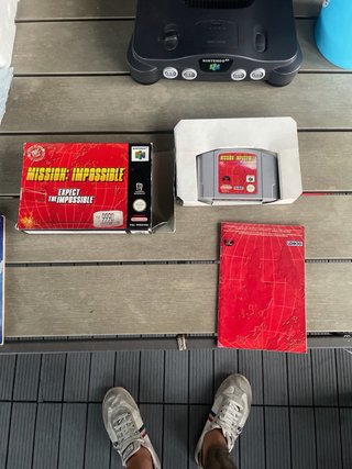 Lote Nintendo 64 Accesorios Gris/Negro