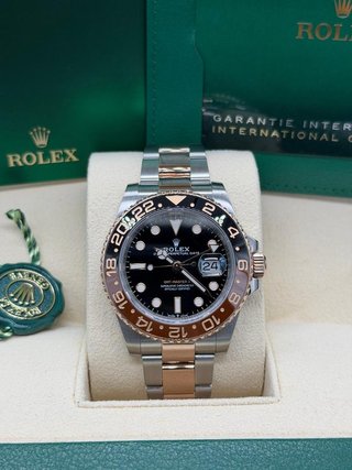 Rx GMT-Master II Root Beer Oro Rosa
