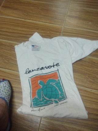 Camiseta Lanzarote Tortuga Talla L