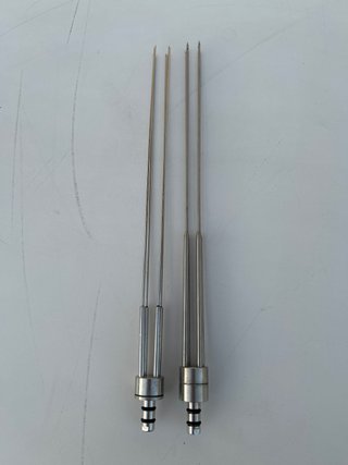 Agujas para inyectar alimentación