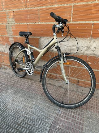Bicicleta Btwin Aluminio 26 Doble Suspensión