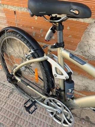 Bicicleta Btwin Aluminio 26 Doble Suspensión