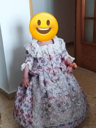 Traje de Fallera Niña 1-3 años