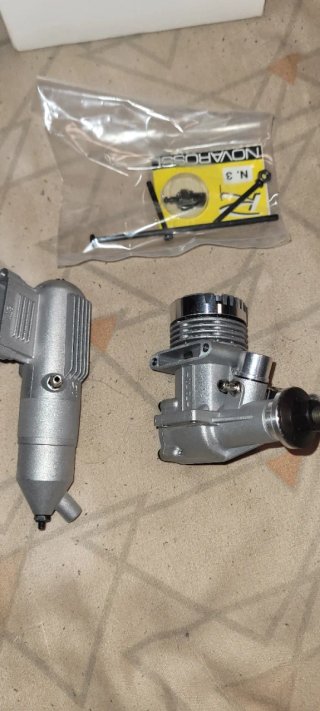 Motor RC Nitro O.S. MAX 15 FP-S
