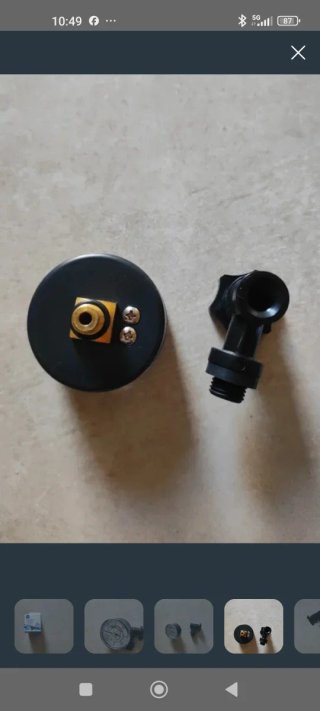 Manómetro GRE Presión Piscina