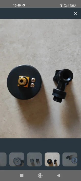 Manómetro GRE Presión Piscina