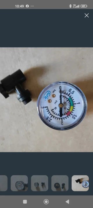 Manómetro GRE Presión Piscina