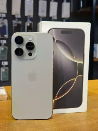 IPHONE 16 PRO 256GB TITANIUM 100% BAT - 0 CICLOS