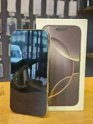 IPHONE 16 PRO 256GB TITANIUM 100% BAT - 0 CICLOS