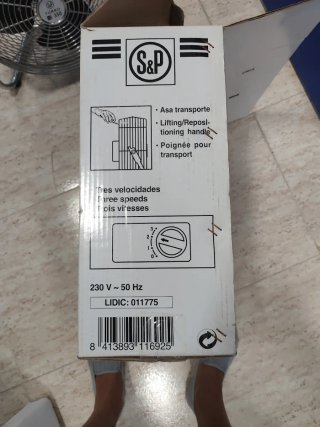 Ventilador Turbo 3 Velocidades