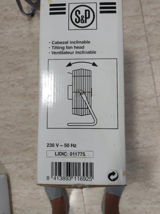 Ventilador Turbo 3 Velocidades