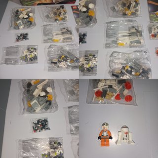 Lote LEGO Star Wars Figuras + 7869 + 7658 + 7962
