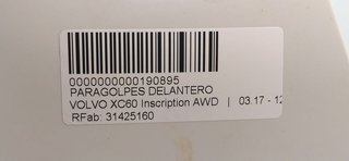 PARAGOLPES DELANTERO VOLVO XC60 Momentum 2WD